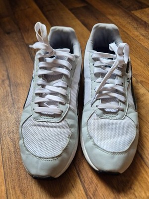 PUMA Sneaker Herren Gr. 44 (US 10.5) Weiß/Grün - Gebraucht