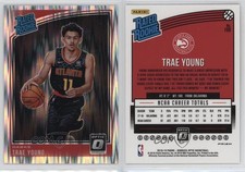 2018-19 Panini Donruss Optic Rated Rookie Shock Prizm Trae Young #198 Rookie RC