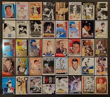 Lot of 40 Different MICKEY MANTLE Baseball Cards HOF 1982-2024 BB7338