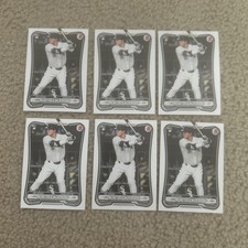 2026 Bowman Baseball Munetaka Murakami #9 Base RC Rookie WHITE SOX Lot of 6