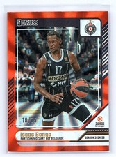 Isaac Bonga 2024-25 Donruss EuroLeague #138 Orange Laser #/75