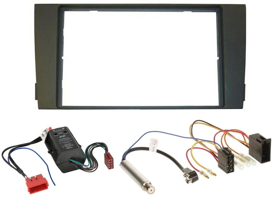 JVC MP3 USB 2DIN DAB Bluetooth CD Autoradio für Audi A6 01-05 C5 Bose Aktivsyste - Bild 3 von 4