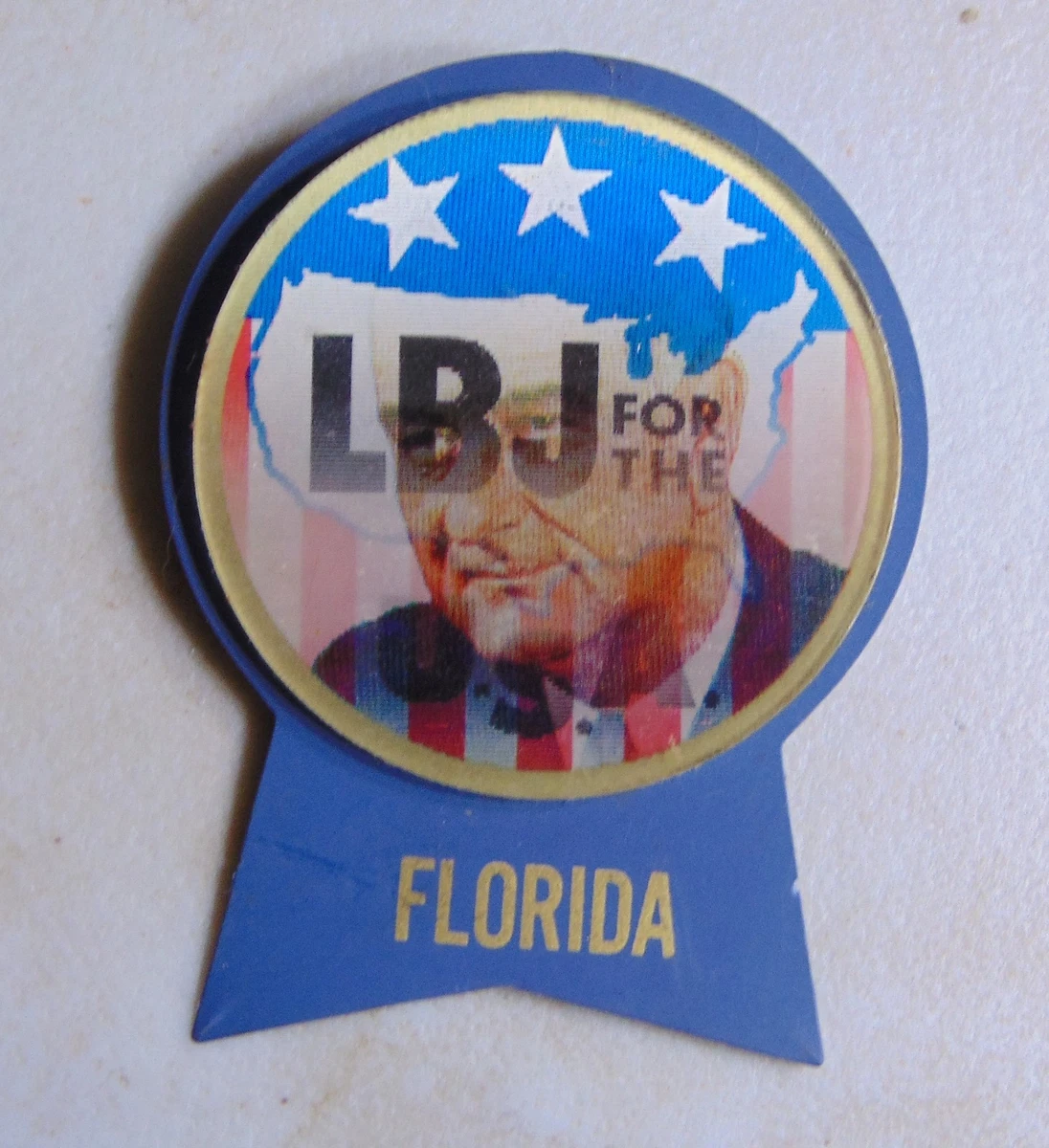 Lyndon Johnson 1964 US Presidential Candidate Collectibles for