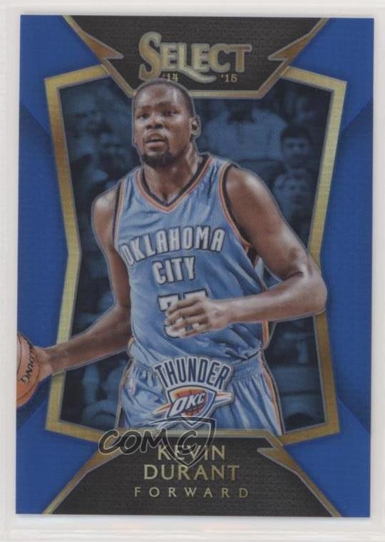 2014-15 Panini Select Concourse Blue Prizm /249 Kevin Durant #70