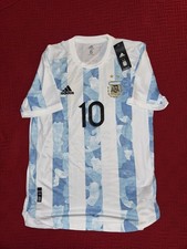 2021 Adidas ARGENTINA MATCH ISSUED SHIRT- Leo Messi - OLYMPICS Version - Size 6