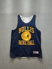 Bullis Women Jersey M Navy Blue Yellow High Scool Basketball Practice Allison L