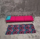 2014 Barbie Doll House Style Glam Daybed Day Bed Couch Sofa Pink Furniture
