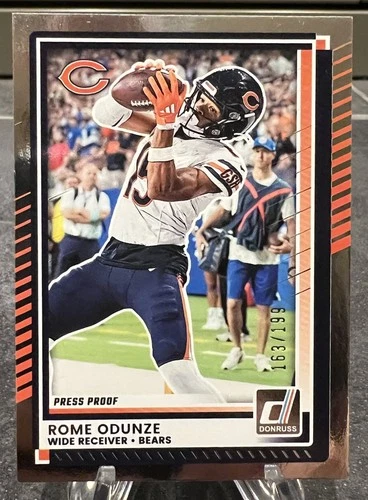 2025 Panini Rome Odunze Base (Raw)