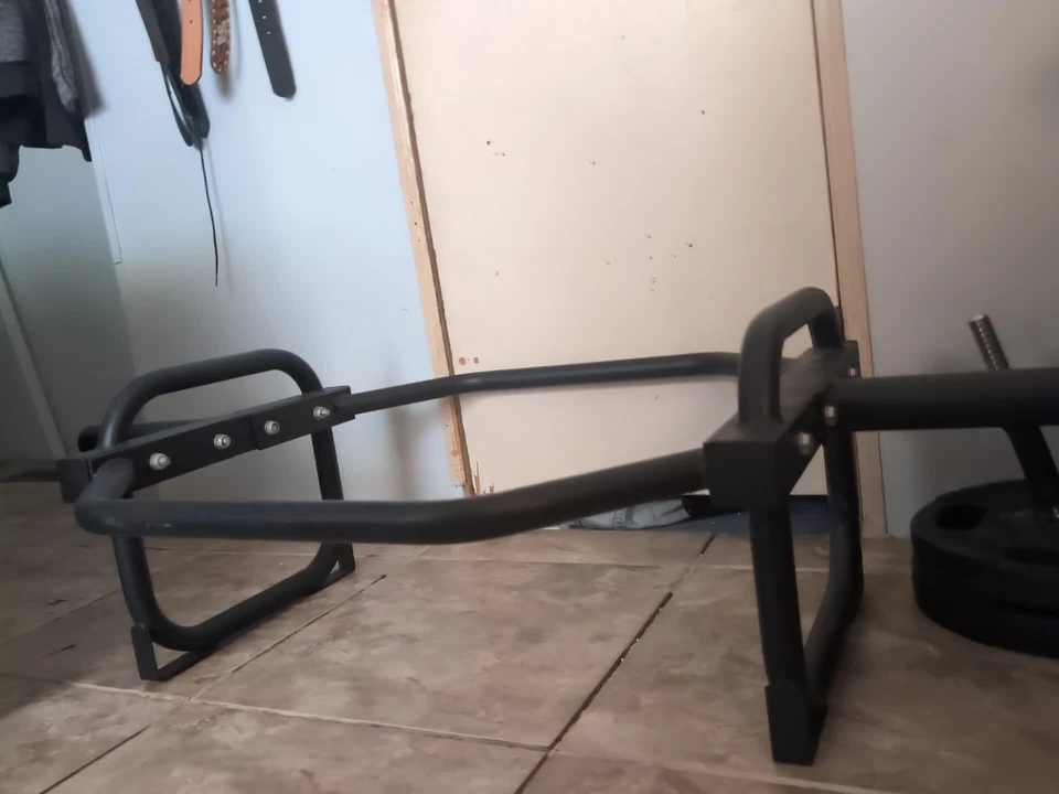 Barra de trampa peso muerto barra olímpica barra hexagonal 500 lb equipo de gimnasio en casa fitness NUEVO Foto 3 de 3