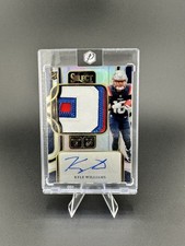 Kyle Williams Patriots Prime Selections RC Auto Mem /199 Panini 2025 Select