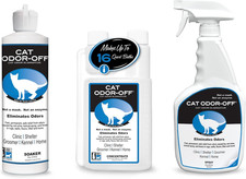 Cat Odor-Off Concentrate Pet Smell Odor Eliminator Bundle Cat Odor Eliminator