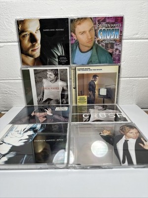 Darren Hayes Insatiable Remixes CD Singles 6 Songs - Lot Of 8.  Sony Music