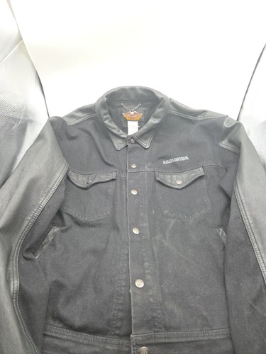 Harley-Davidson Women's Leather Jacket Black Size XL Nice Condition!