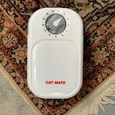 Cat Mate Portable Automatic Feeder Stainless Steel Bowl (Dishwasher Safe)