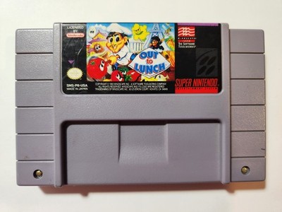 Out to Lunch (Super Nintendo Entertainment System, 1993) snes