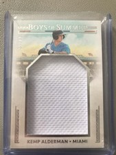 2024 PANINI#JPM-KA KEMP ALDERMAN BOYS OF SUMMER PATCH 35/49