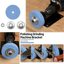 Drill Conversion Grinder Ceramic Grinding Wheel Polishing Stand Metal Polishing