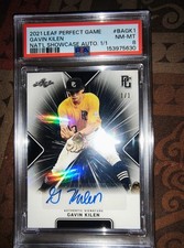 Gavin Kilen Leaf Perfect Game Auto 1/1 PSA 8