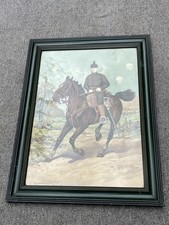 Sachsen Reservistenbild Artillerie Pickelhaube Feldgrau Scherenschnitt WW1 WK1