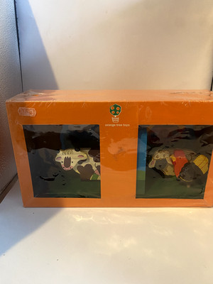 brandneu Bauernhoftiere Holz Kinder Buchstützen Buchstützen von Orangenbaum Spielzeug