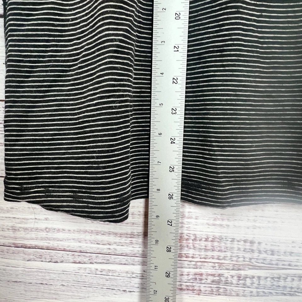 Top ICEBREAKER Merino 200 Bodyfit Manga Larga Rayas Capa Base Negro M Foto 4 de 4