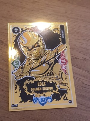 LEGO NINJAGO TCG Serie 10 BLUTMOND LIMITIERT COLE GOLDEN EDITION LE20 Karte