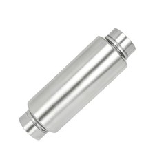 3 Inlet 3 Outlet Performance Mufflers Exhaustresonator Ss Universal