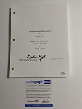 Graham Yost signed autographed Justified full pilot script ACOA Creator 
