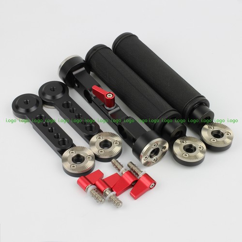 ARRI Type Rosette Arm Grip Handle Set fr 15mm Rod Support DSLR Rail System FF - Picture 5 of 5
