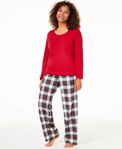 NWT Family Pajamas XXL Bear Top & Cotton Plaid Pants Set 100156000MS Assorted - Picture 10 of 12