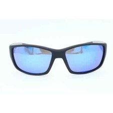 Maui Jim Local Kine MJ 810-53B Wrap Black Sunglasses Polarized Blue -READ DETAIL