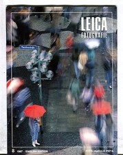 Leica Fotografie Magazine English Ed. No. 8 1987 Harald Pieta EX 032417lej