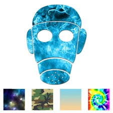 Gas Mask - Vinyl Decal Sticker - Multiple Patterns & Sizes - ebn3363