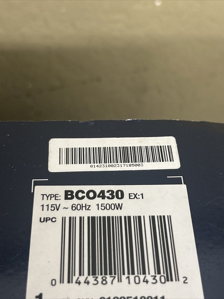 New De'Longhi BCO430 Combination Espresso and Coffee Machine Black