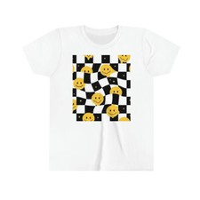 Smiley faces Youth Short Sleeve Tee
