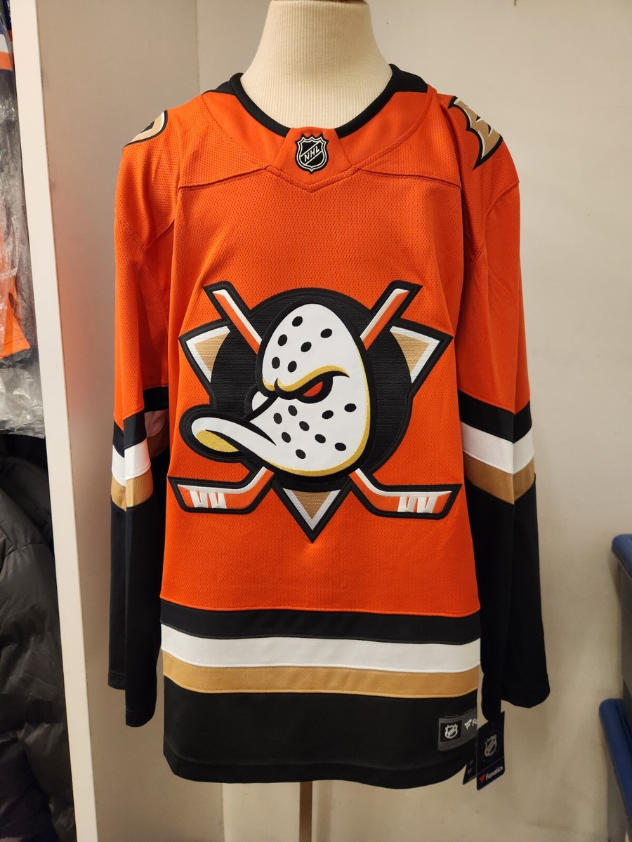 Fanatics Branded NHL Anaheim Ducks Alternate Orange Breakaway Jersey