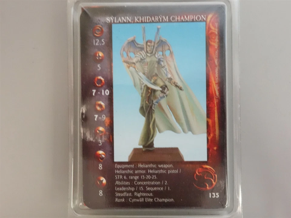 Rackham Miniatures: Confrontation - Sylann, Khidarym Champion (NiB, oop metal) - Image 4 of 4