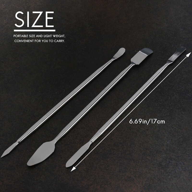 Repair Tool Kits, Spudger Pry Tool Kit, 6Pcs Double-Ended Stainless Steel Opening Tool, Ultra-Thin Prying & Open Tool for iPhone, Laptop, iPad, Cell Phone, MacBook, Tablet, Electronics Repair