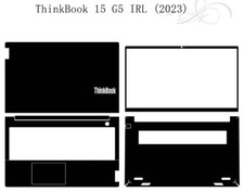 Carbon Vinyl Laptop Sticker Skin Decals for Lenovo ThinkBook 15 G5 IRL 2023 