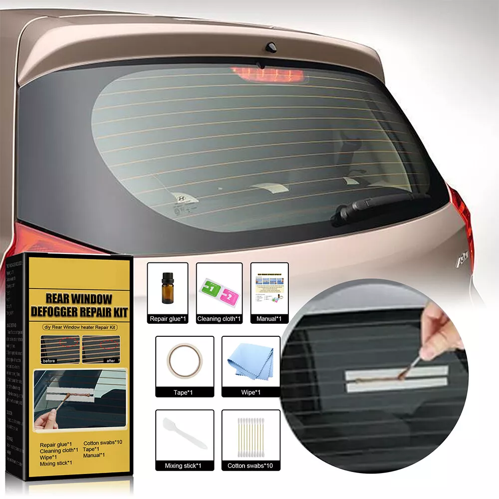 Conductive Rear Window Defroster Repair Kit Corrects Heater Grille Lines  DIY