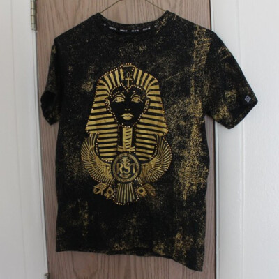 Rise As 1ne RS1 Egyptian Sphinx Gold Spray Paint Youth T-shirt, Size M (10/12)
