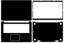 Laptop Sticker Skin Decal Carbon fiber Cover for ASUS VivoBook X510UQ X510 15.6"