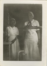 PHOTO ANCIENNE - VINTAGE SNAPSHOT - MÉDECINE INFIRMIÈRE HÔPITAL DOCTEUR - NURSE