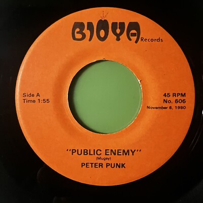 Peter Punk / Floyd Vivino And The Vivino Bros Band - Public Enemy 7  KBD 45 RPM