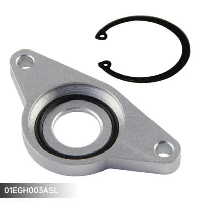 SSQV BLOW OFF VALVE FLANGE ADAPTER Für 02-07 Subaru IMPREZA WRX 02-14 STi Silber