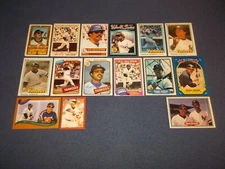 15 Reggie Jackson perma credit card 78 Opc RB 79 Topps 77WS 3 81D 80t ATF 81T ++