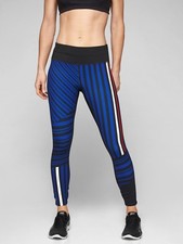 NWD Athleta Sketch Sonar 7/8 Tight, Multi SIZE XS         870896 v1203