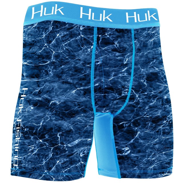 HUK Elements Performance Boxer Jock Underwear Fish Fishing..Pick Size