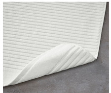 Tapis de bain Alstern blanc 50X80