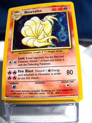 ninetales pokemon card value 12/102 - - Holo Rare [2] Lure Vintage Ninetales 12/102 Holo Pokemon